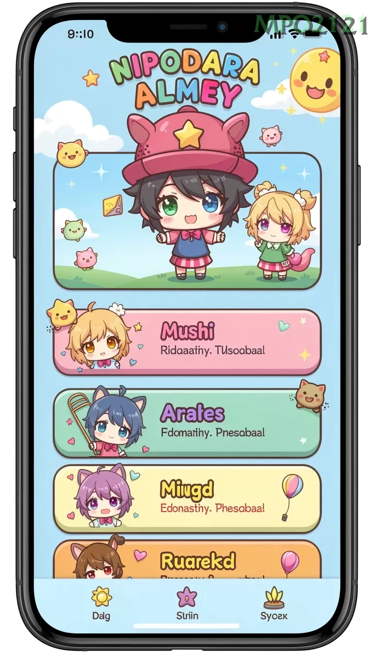Cuplikan layar MARQUEE — halaman utama