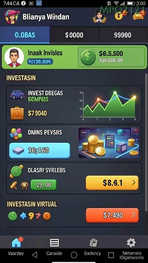 Cuplikan layar NAGA2000 — aktivitas